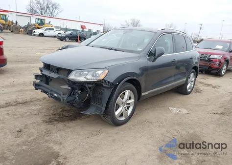 2012 Volkswagen Touareg Vr6 Lux z USA, uszkodzony, nr VIN WVGEF9BP3CD008220